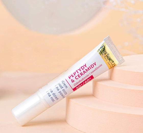 Perfecta Peptydy&Ceramidy przeciwzmarszczkowy krem pod oczy 50 60 15ml