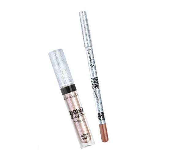 Lovely Holo Lips zestaw pomadka kredka do ust Horn Dust