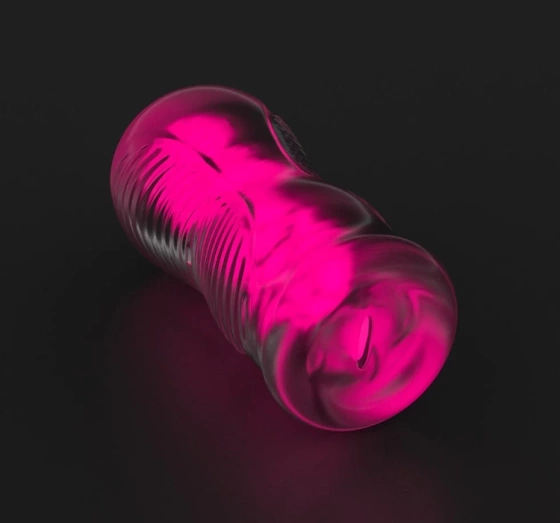 Lovetoy Lumino Play męski masturbator świecący w ciemności Różowy