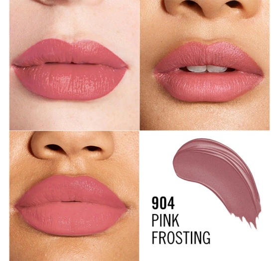 Rimmel Lasting Finish satynowa pomadka w sztyfcie 904 Pink Frosting 4g