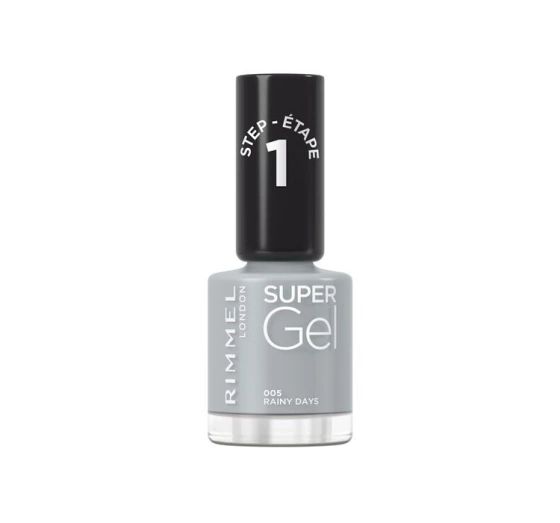 Rimmel Super Gel żelowy lakier do paznokci 005 Rainy Days 12ml