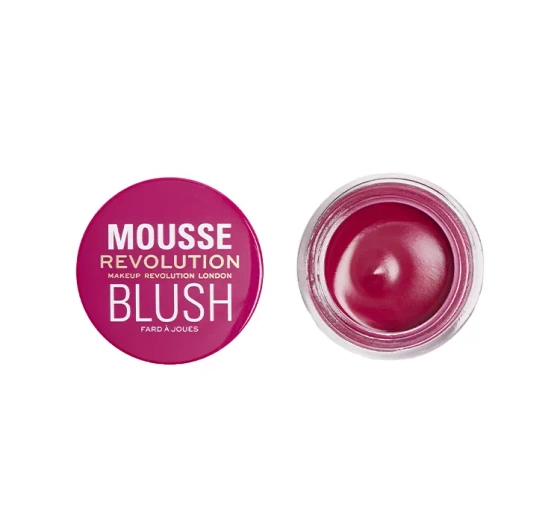 Makeup Revolution Mousse róż do policzków Passion Deep Pink 6g