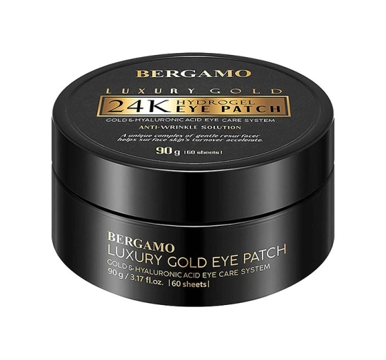 Bergamo 24K Luxury Gold hydrożelowe płatki pod oczy 60 sztuk
