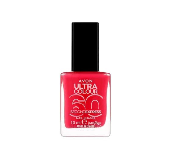 Avon Ultra Colour 60 Second Express szybkoschnący lakier do paznokci Pink Squad 10 ml