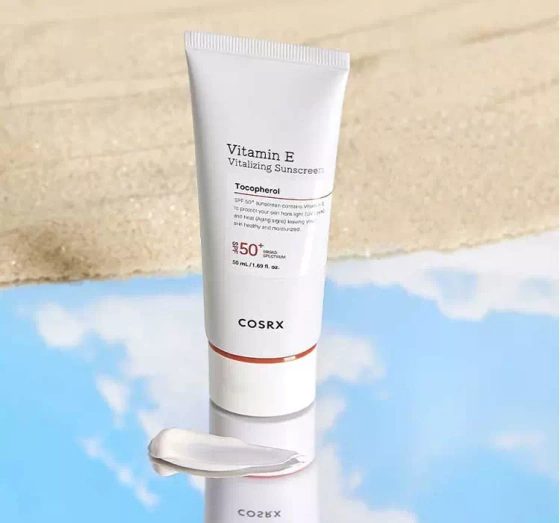 Cosrx Vitamin E Vitalizing Sunscreen krem do twarzy i ciała SPF50 50 ml