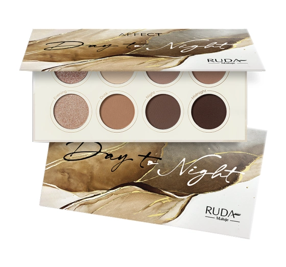 Affect x Ruda Maluje Day to Night paleta cieni do powiek 16 g