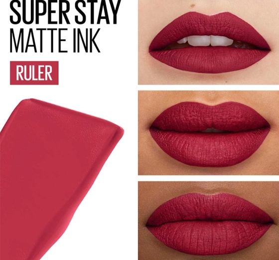 Maybelline Matte Ink matowa pomadka do ust w płynie 80 Ruler 5 ml