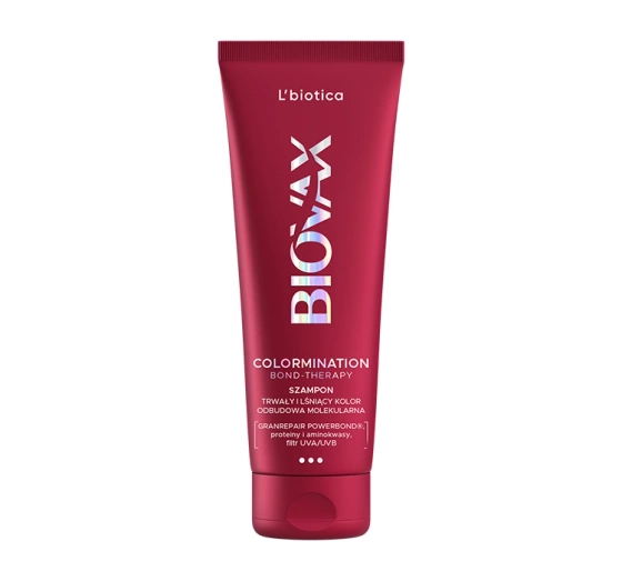 Biovax Colormination Bond-Therapy odbudowujący szampon do włosów farbowanych 200 ml