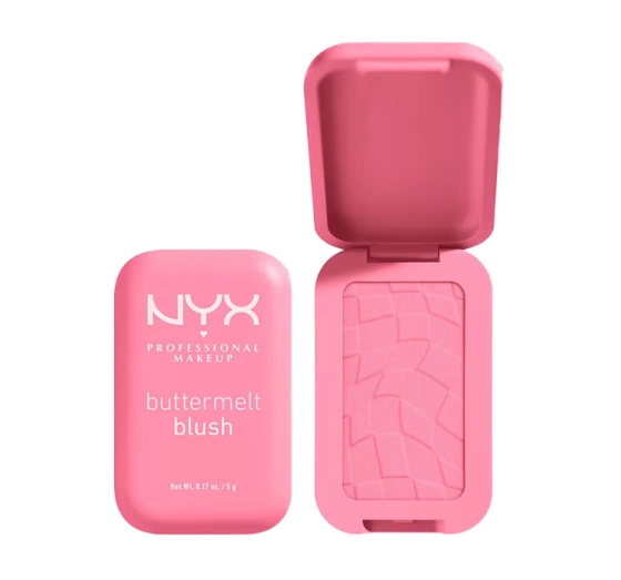 NYX Professional Makeup Buttermelt róż do policzków w kompakcie 02 Butta Together 5 g