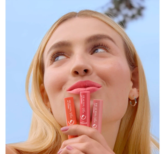 Bourjois Healthy Mix Clean Lip Sorbet pomadka do ust 01 Sundae Cherry Sunday 1,7 g