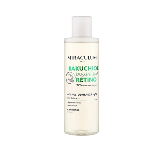 Miraculum Bakuchiol Botanique Retino odmładzający tonik anti-age 100 ml