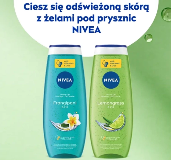 NIVEA Lemongrass&Oil żel pod prysznic 500 ml