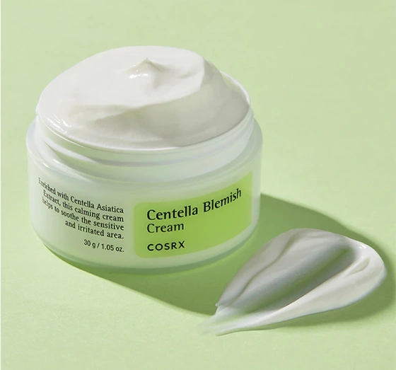 Cosrx Centella Blemish łagodzący krem do twarzy 30 g