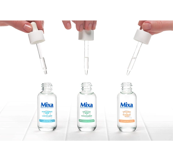 Mixa serum przeciw przebarwieniom Witamina CG Kwas glikolowy 30 ml