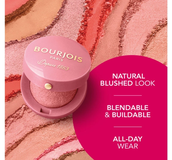 Bourjois róż do policzków 54 Rose Frisson 2,5 g