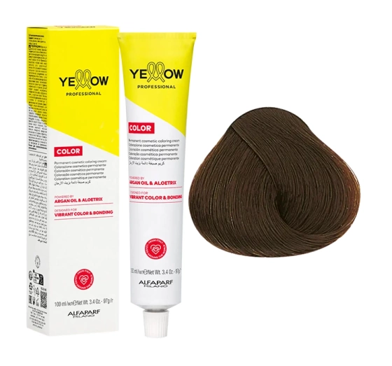 Yellow Professional Color trwała farba do włosów 6.32 Dark Golden Violet Blonde 100ml