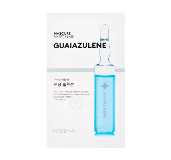 Missha Mascure maska w płachcie Guaiazulene 28ml