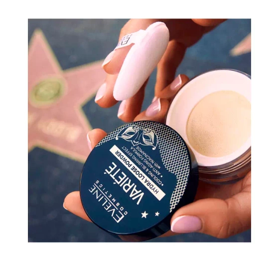 Eveline Cosmetics Variété sypki puder do twarzy z efektem chłodzącym 5 g
