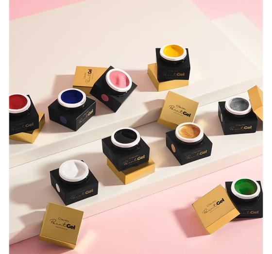 Clavier Paint Gel żel do zdobień Czarny 5 ml