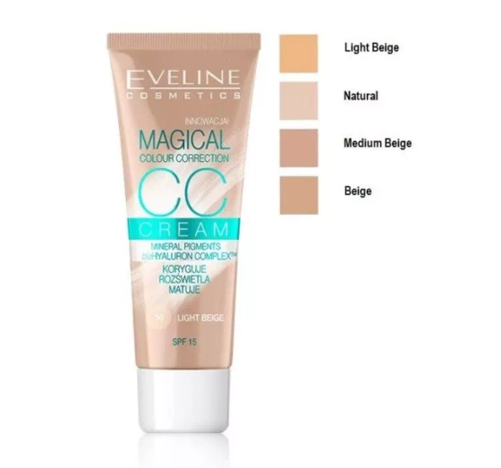 Eveline Cosmetics Magical krem CC 51 Natural 30 ml
