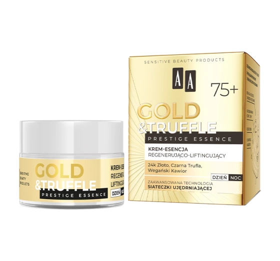 AA Gold&Truffle 75 regenerująco-liftingujący krem-esencja na dzień i na noc 50 ml