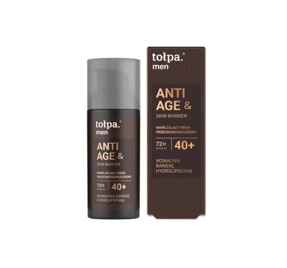 Tołpa Men Anti Age&Skin Barrier 40 nawilżający krem przeciwzmarszczkowy 50ml