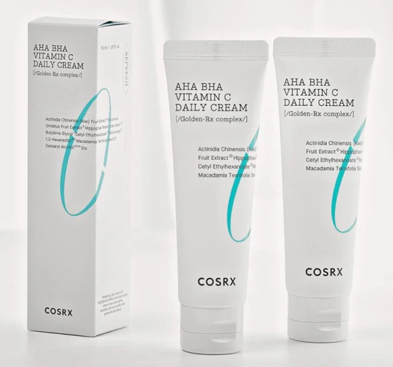 Cosrx Refresh AHA BHA Vitamin C Daily Cream krem do twarzy 50 ml