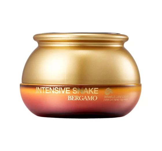 Bergamo Prestige Intensive Snake przeciwzmarszkowy krem z peptydami jadu węża 50 ml
