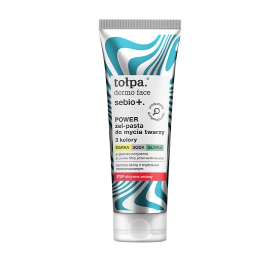 Tołpa Dermo Face Sebio Power żel pasta do mycia twarzy 100ml