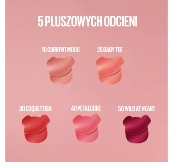 Maybelline Super Stay Teddy Tint pomadka do ust w płynie 10 Current Mood 5 ml