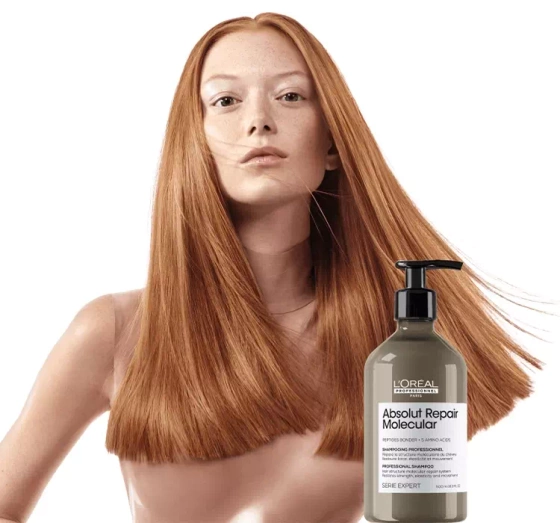 L'Oréal Professionnel Serie Expert Absolut Repair Molecular intensywnie odbudowujący szampon do włosów zniszczonych 1500 ml