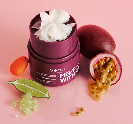 Veoli Botanica Melt With Passion emulgujące masełko do zmywania makijażu i SPF 40 g