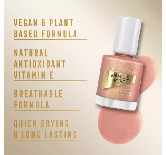 Max Factor Miracle Pure lakier do paznokci 232 Tahitian Sunset 12 ml