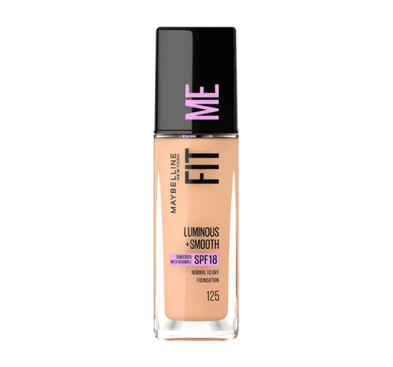 Maybelline Fit Me Luminous Smooth podkład do twarzy SPF18 125 Nude Beige 30 ml