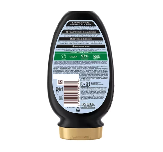 Garnier Botanic Therapy odżywka balansująca do włosów suchych z węglem aktywnym 200 ml