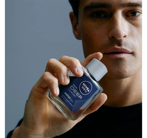 NIVEA MEN Deep Comfort antybakteryjna woda po goleniu 100 ml