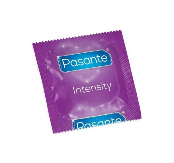 Pasante Intensity prezerwatywy z wypustkami 3 sztuki