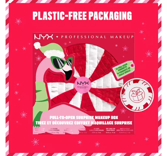 NYX Professional Makeup Fa La La L.A. Land Pull to Sleigh zestaw prezentowy piniata