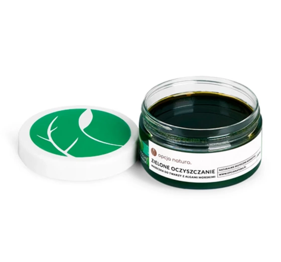 Opcja Natura Zielone Oczyszczenie maseczka do twarzy z algami morskimi 200 ml