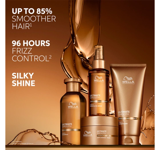 Wella Professionals Ultimate Smooth Miracle Oil serum do włosów suchych i puszących 100ml