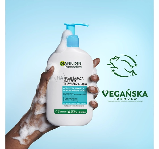 Garnier Pure Active nawilżająca emulsja oczyszczająca 250 ml