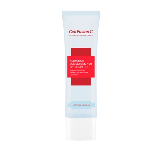 Cell Fusion C Aquatica Sunscreen 100 SPF50 /PA nawilżający krem przeciwsłoneczny 50 ml