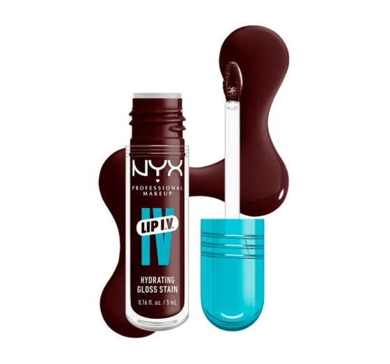 NYX Professional Makeup Lip IV Hydrating Gloss Serum błyszczyk do ust 15 Water 'Bout Wine? 5 ml