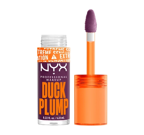 NYX Professional Makeup Duck Plump powiększający błyszczyk do ust 17 Pure Plum-P 6,8 ml