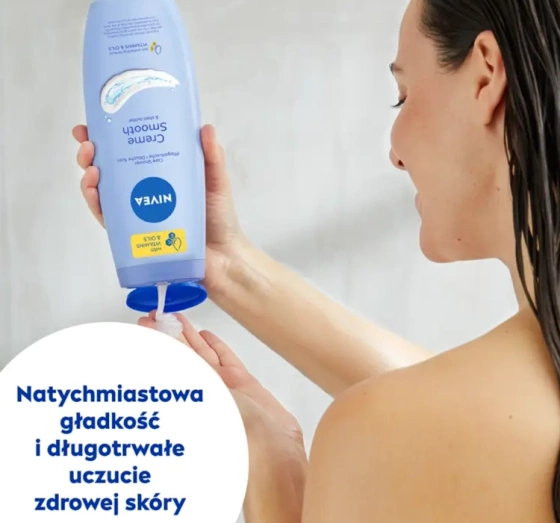 NIVEA Creme Smooth kremowy żel pod prysznic 500 ml