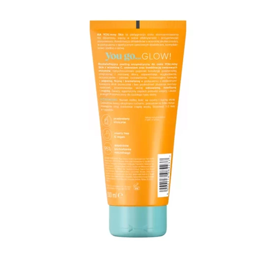 AA You.mmy Skin rozświetlający peeling enzymatyczny Juicy Glow 200 ml