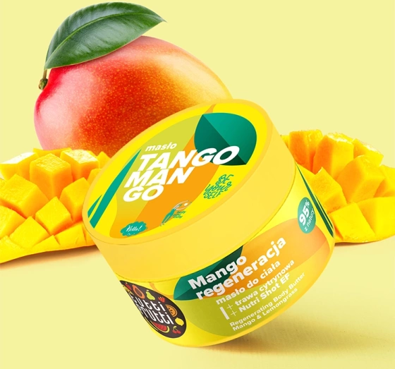 Farmona Tutti Frutti Tango Mango regenerujące masło do ciała Mango i Trawa cytrynowa 200 ml