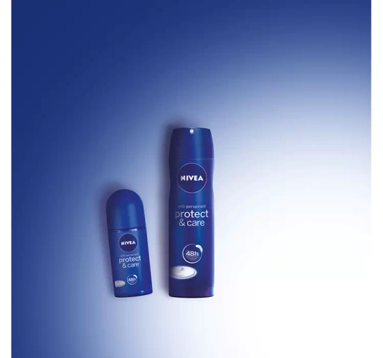 NIVEA Protect&Care antyperspirant roll-on dla kobiet 50 ml
