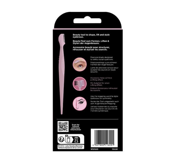Wilkinson Sword Intuition Eyebrow Styler maszynki do stylizacji i regulacji brwi 3 sztuki