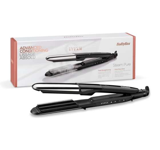 Babyliss Steam Pure prostownica do włosów ST495 E